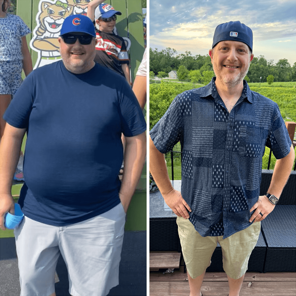 Lou - Weight loss transformation
